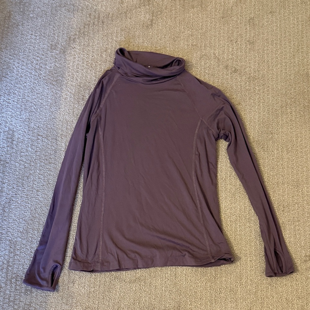 Pinkblush Purple Turtleneck Top